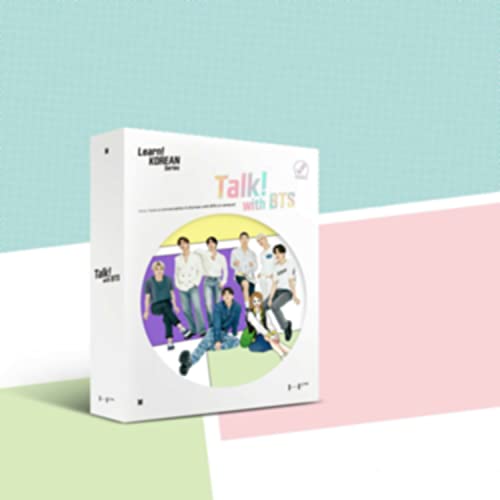 [Talk! with BTS] Learn! Korean Edu Series Study Book+Bora Marble+Pocket Book+Sticker von Big Hit Ent.