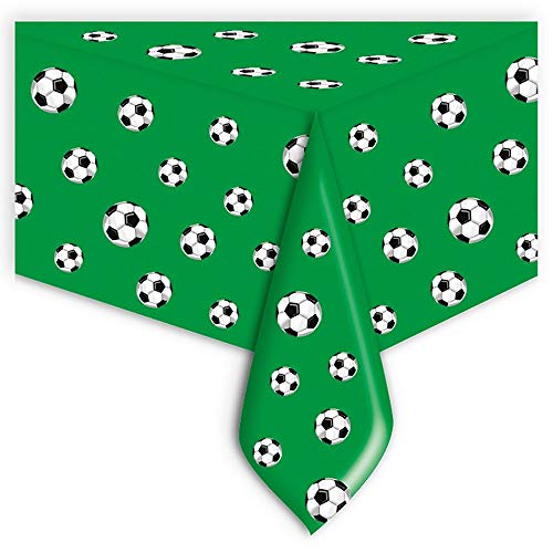 Big Party 60691 Tischdecke aus PVC, Fußball, Grün Big Party 60691 Tischdecke aus PVC, Fußball, Grün von Big Party