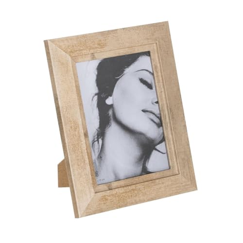 BigBuy Home Beige Holz Glas Bilderrahmen von BigBuy Home