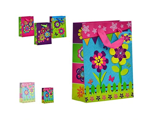 BigBuy Home S3606853 Kunststoffpapier, Blumen, 8 x 23,5 x 17,5 cm von BigBuy Home