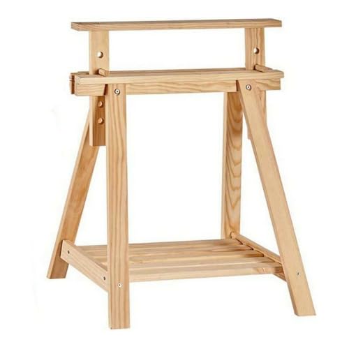 Staffelei aus natürlichem Kiefernholz, 70 x 45 x 70 cm Staffelei aus natürlichem Kiefernholz, 70 x 45 x 70 cm von BigBuy Home