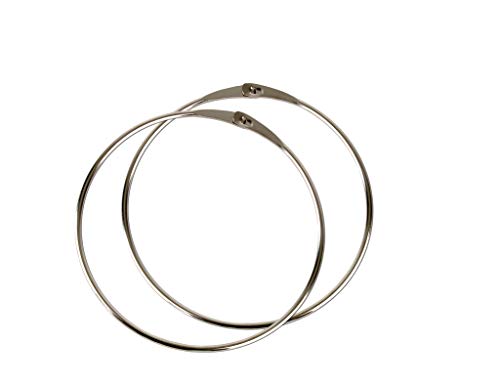 BigDean 2x Warenring Schlüsselring 150mm Ring mit Schnellverschluss BigDean 2x Warenring Schlüsselring 150mm Ring mit Schnellverschluss von BigDean