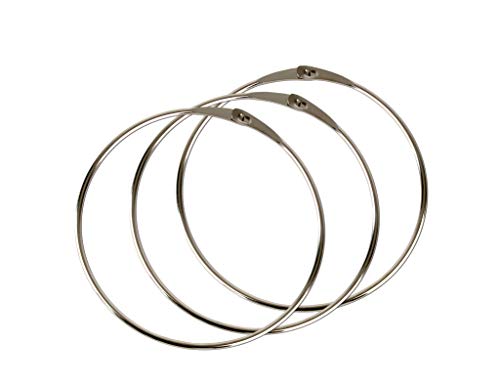BigDean 3x Warenring Schlüsselring 150mm Ring mit Schnellverschluss BigDean 3x Warenring Schlüsselring 150mm Ring mit Schnellverschluss von BigDean