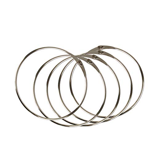BigDean 5x Warenring Schlüsselring 150mm Ring mit Schnellverschluss BigDean 5x Warenring Schlüsselring 150mm Ring mit Schnellverschluss von BigDean