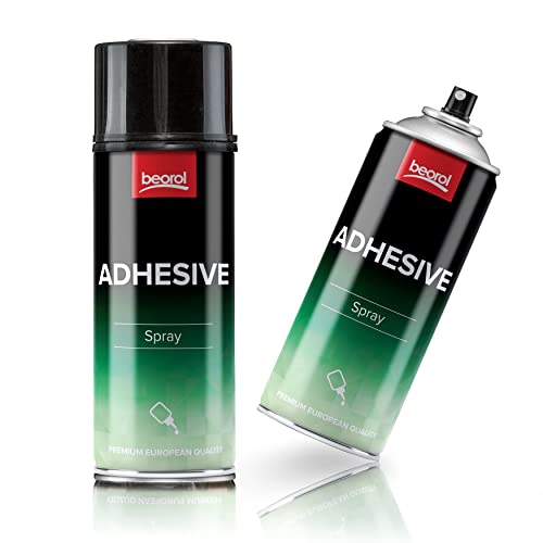 BigDean by Beorol 2 Dosen Sprühkleber Industriekleber – je 400 ml Sprühdose transparent extra stark – Kraftsprühkleber Kontaktkleber Haftkleber Spray Bastelkleber BigDean by Beorol 2 Dosen Sprühkleber Industriekleber – je 400 ml Sprühdose transparent extra stark – Kraftsprühkleber Kontaktkleber Haftkleber Spray Bastelkleber von BigDean