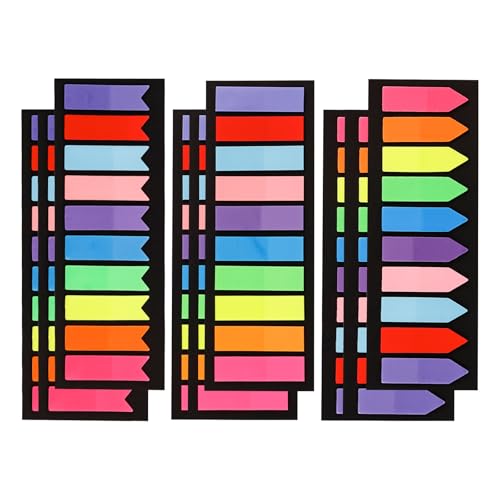 BigKego 1800 Stück Haftstreifen Selbstklebend Haftnotizen Seitenmarker Sticky Notes Schreibbar Klebezettel Klein Haftmarker Page Marker für Seitenmarkierung Lesezeichen 3 Stile 10 Farben BigKego 1800 Stück Haftstreifen Selbstklebend Haftnotizen Seitenmarker Sticky Notes Schreibbar Klebezettel Klein Haftmarker Page Marker für Seitenmarkierung Lesezeichen 3 Stile 10 Farben von BigKego