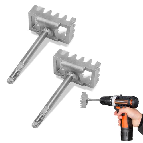 BigKing 2 Stück Square Slot Cutter, quadratischer Lochschneider aus Manganstahl, Typ 86 Square Hole Punch, 14,5 × 8 × 5 cm Junction Box Square Cutter, kompatibel mit SDS Plus Standard Bohrer BigKing 2 Stück Square Slot Cutter, quadratischer Lochschneider aus Manganstahl, Typ 86 Square Hole Punch, 14,5 × 8 × 5 cm Junction Box Square Cutter, kompatibel mit SDS Plus Standard Bohrer von BigKing