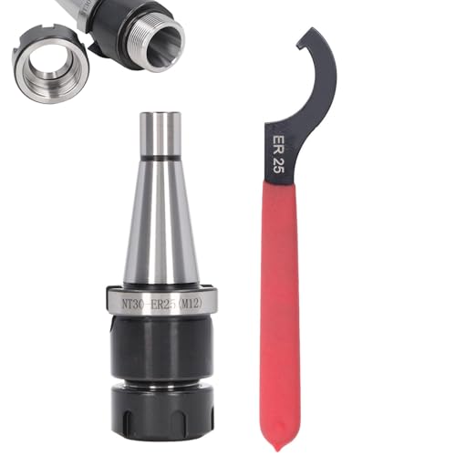 Fräszangenwerkzeuge, Spannzangenhalter CNC-Fräsmaschine Werkzeugindustrie Zubehör Hardware M12 NT30 ER25 Fräszangenwerkzeuge, Spannzangenhalter CNC-Fräsmaschine Werkzeugindustrie Zubehör Hardware M12 NT30 ER25 von BigKing