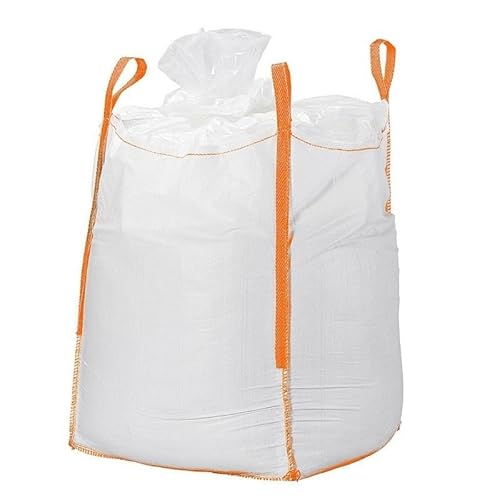 5 Stück Feuchtigkeitsbeständiger Big Bag 1m³| BigBag mit Füllschürze und PE Inliner|1,5t 5 Stück Feuchtigkeitsbeständiger Big Bag 1m³| BigBag mit Füllschürze und PE Inliner|1,5t von Bigbagland
