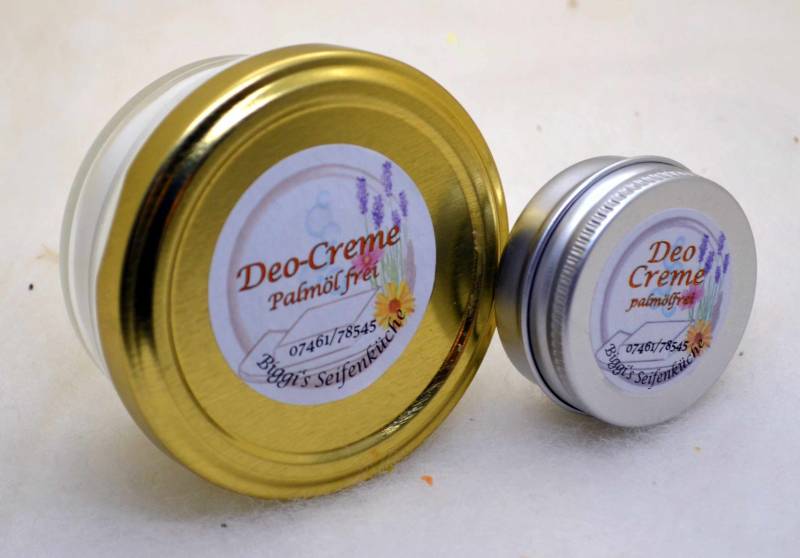Deo Creme Ohne Aluminium Und Palmöl | Im Glas von BiggisSeifenkueche