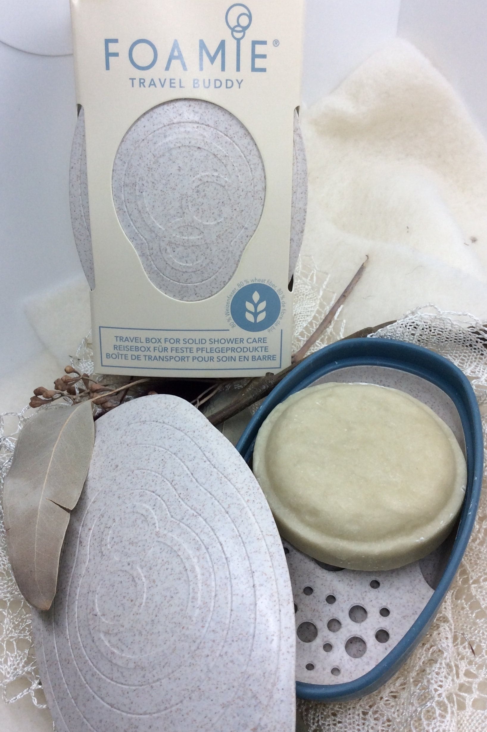 Seifenbox Foamie Travel Buddy | 80 % Weizenfaser Seifenbox Foamie Travel Buddy | 80 % Weizenfaser von BiggisSeifenkueche