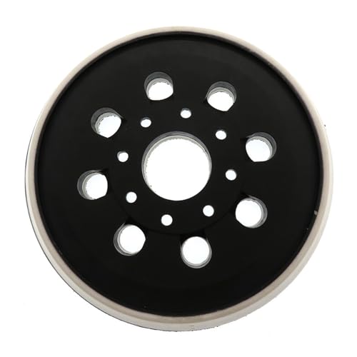 Biglumin Schleifteller - Ø 125mm Polierscheibe Schleifteller polieraufsatz passend für Bos-ch PEX 220 A,GEX 125-1 AE,PEX 220 AE, Skil 7402/7490, Farbe, Kitt, 8 Löcher, Zubehör für Exzenterschleifer. Biglumin Schleifteller - Ø 125mm Polierscheibe Schleifteller polieraufsatz passend für Bos-ch PEX 220 A,GEX 125-1 AE,PEX 220 AE, Skil 7402/7490, Farbe, Kitt, 8 Löcher, Zubehör für Exzenterschleifer. von Biglumin
