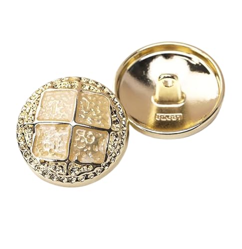 Elegante Metallknöpfe für Mäntel und Pullover (Farbe 2, 28L-18,0 mm) von Bihahyj