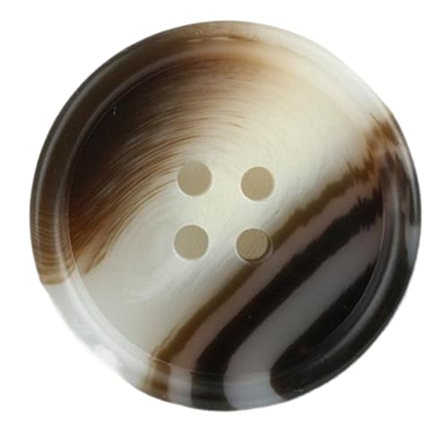 Harzknöpfe für Hemden und Jacken, 15 - 30 mm (Farbe 7, 20 mm), 10 Stück von Bihahyj
