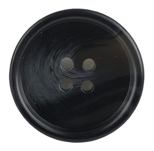 Harzknöpfe für Hemden und Jacken, 15 mm - 30 mm (Farbe 9, 18 mm), 10 Stück von Bihahyj