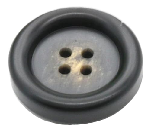 Knöpfe aus Kunstharz für Anzüge und Mäntel, Schwarz, 25 mm, 10 Stück Knöpfe aus Kunstharz für Anzüge und Mäntel, Schwarz, 25 mm, 10 Stück von Bihahyj