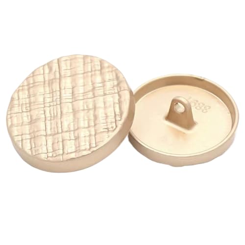 Knöpfe aus Metalllegierung für Mäntel, Hemden und Anzüge (Farbe 1, 20L-12,5 mm) von Bihahyj