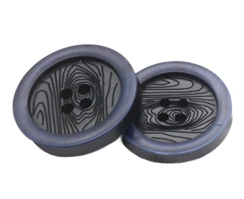 Knöpfe für Mantel und Anzug, Kunstharz, bunt, 20 mm, 10 Stück Knöpfe für Mantel und Anzug, Kunstharz, bunt, 20 mm, 10 Stück von Bihahyj