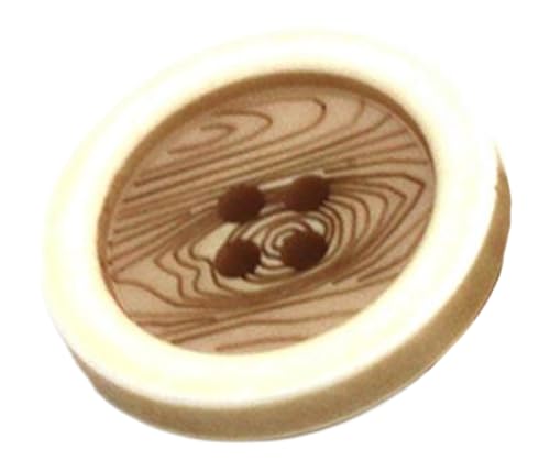 Knöpfe für Mantel und Anzug, Kunstharz, bunt, Khaki, 20 mm, 10 Stück Knöpfe für Mantel und Anzug, Kunstharz, bunt, Khaki, 20 mm, 10 Stück von Bihahyj