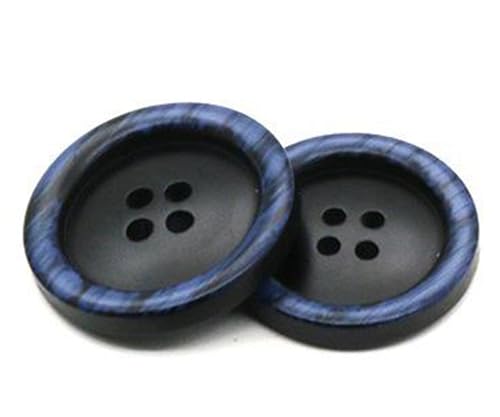 Knöpfe für Mantel und Anzug, bunt, Kunstharz, 18 mm, 10 Stück Knöpfe für Mantel und Anzug, bunt, Kunstharz, 18 mm, 10 Stück von Bihahyj