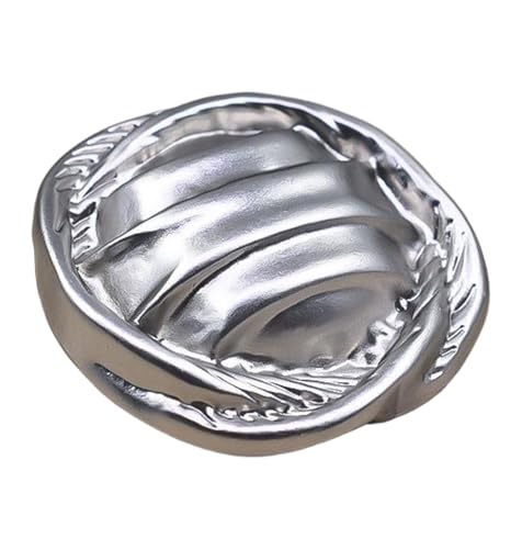 Konvexer Metallknopf für Mäntel und Jacken (Farbe 3, 15 mm) von Bihahyj