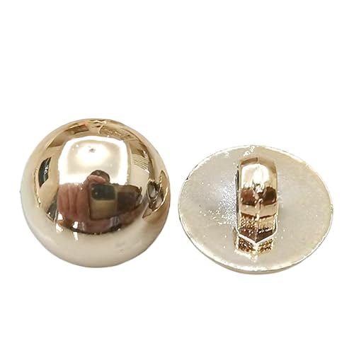 Kunststoff-Knopf mit kleinem Pilzkopf in Rotgold, Farbe 2, 24 L-15 mm Kunststoff-Knopf mit kleinem Pilzkopf in Rotgold, Farbe 2, 24 L-15 mm von Bihahyj