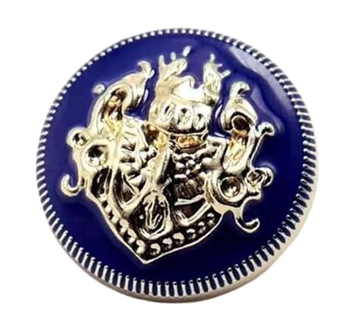 Metallknöpfe, Mantelverschlüsse, Farbe 3, 32L-20,0 mm von Bihahyj
