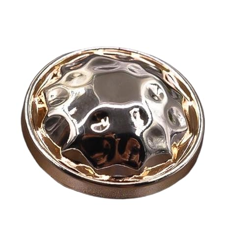 Metallknöpfe in Pilzform für Anzüge und Strickjacken (Farbe 3, 18 mm) von Bihahyj