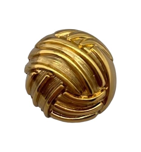 Vielseitige dekorative Metallknöpfe für Mäntel und Strickwaren (Farbe 2, 28L-18,0 mm) von Bihahyj
