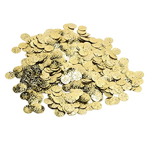 Biitfuu Bauchtanz-Münzen, 2000 Stück, Exquisite Pailletten-Anhänger, Kleidungsdekoration für DIY-Kostüm-Taillenketten (Gold (Vogelmünzen)) von Biitfuu