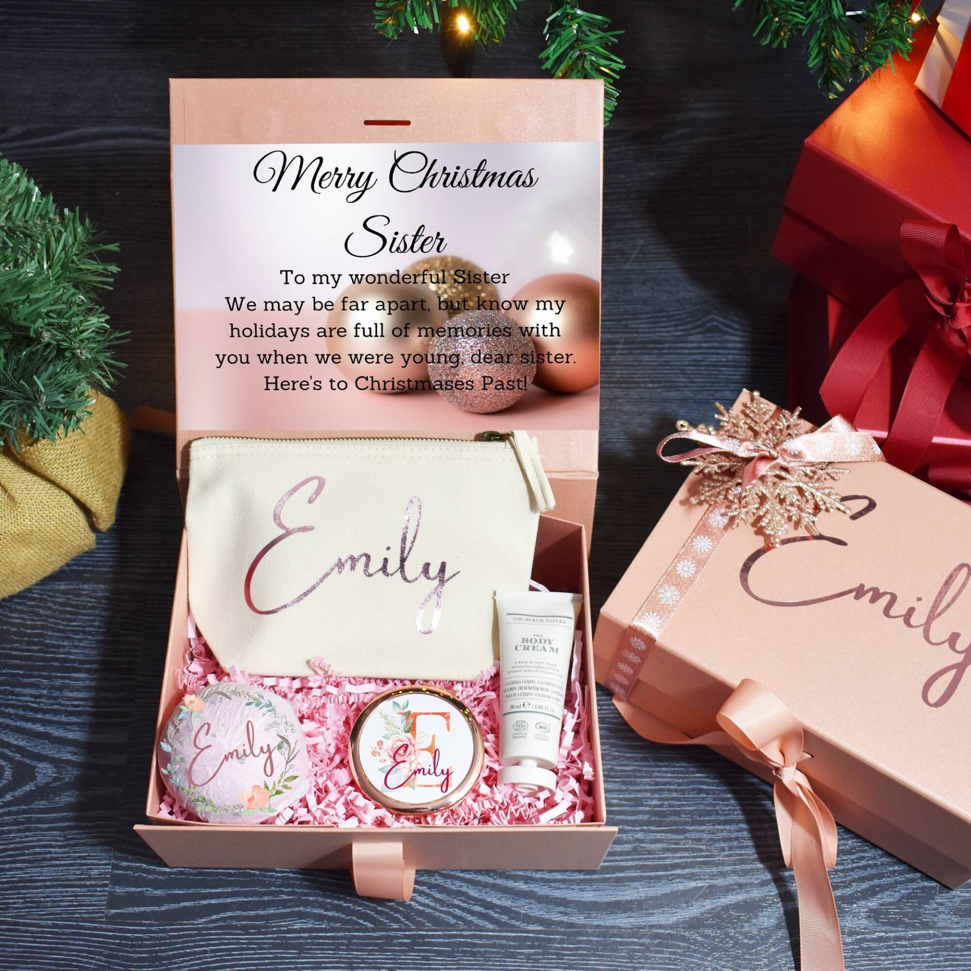 Schwester Geschenkbox Set Geschenk, Geschenk Für Schwester, Geburtstagsgeschenk, Große Weihnachtsgeschenk Sie Schwester Geschenkbox Set Geschenk, Geschenk Für Schwester, Geburtstagsgeschenk, Große Weihnachtsgeschenk Sie von BijouxLucy