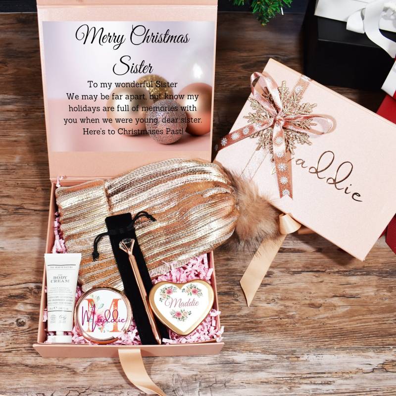 Schwester Geschenkbox Set Geschenk, Geschenk Für Schwester, Geburtstagsgeschenk, Große Weihnachtsgeschenk Sie von BijouxLucy