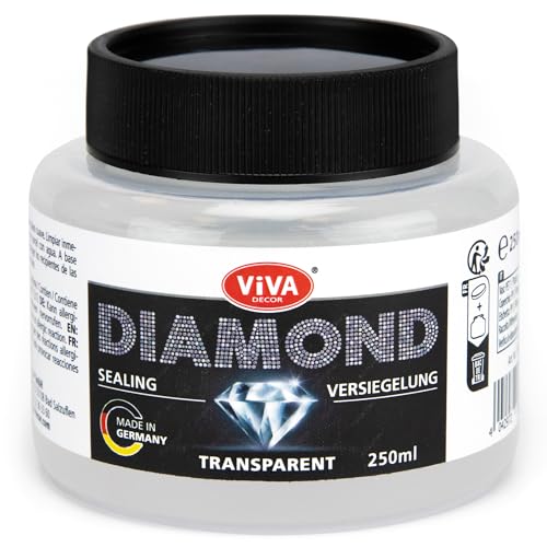 Viva Decor Diamond Painting Versiegelung 250ml – Schutz & Fixierung in Einem – Transparent, schnelltrocknend, versiegelt dauerhaft – Diamond Painting Kleber für Bilder & Steine Viva Decor Diamond Painting Versiegelung 250ml – Schutz & Fixierung in Einem – Transparent, schnelltrocknend, versiegelt dauerhaft – Diamond Painting Kleber für Bilder & Steine von Bildershop-24