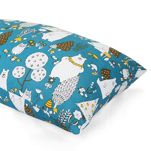 Kopfkissen Kleinkind mit Kissenbezug - weich Bio Baumwolle Kissen Kinder zum Schlafen - Atmungsaktiv Bedding Kleinkind Kopfkissen - Baby Kinderkopfkissen für Kleinkinder - 33x46 cm Kinderkissen Kopfkissen Kleinkind mit Kissenbezug - weich Bio Baumwolle Kissen Kinder zum Schlafen - Atmungsaktiv Bedding Kleinkind Kopfkissen - Baby Kinderkopfkissen für Kleinkinder - 33x46 cm Kinderkissen von Billion Xin