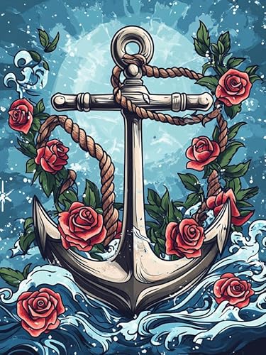 Bimkole 5D Diamond Painting Kits Zubehör Rose, Blume Diamant Malerei Kit Voll Runde Bohrer Malen nach Zahlen Malerei Stickerei Kreuzstich Diamond Dekoration 30x40 cm Bimkole 5D Diamond Painting Kits Zubehör Rose, Blume Diamant Malerei Kit Voll Runde Bohrer Malen nach Zahlen Malerei Stickerei Kreuzstich Diamond Dekoration 30x40 cm von Bimkole
