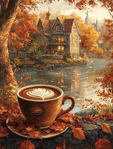 Bimkole DIY 5D Diamond Painting Kits Zubehör, Diamant Malerei Kit Kaffee Voll Runde Bohrer Malen nach Zahlen Malerei Stickerei Kreuzstich Diamond Dekoration 30X40 cm tt802 Bimkole DIY 5D Diamond Painting Kits Zubehör, Diamant Malerei Kit Kaffee Voll Runde Bohrer Malen nach Zahlen Malerei Stickerei Kreuzstich Diamond Dekoration 30X40 cm tt802 von Bimkole
