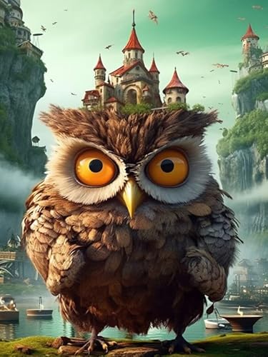 Bimkole DIY 5D Diamond Painting Kits Zubehör Adler, Tierheim Diamant Malerei Kit Voll Runde Bohrer Malen nach Zahlen Malerei Stickerei Kreuzstich Diamond Dekoration 30X40cm Bimkole DIY 5D Diamond Painting Kits Zubehör Adler, Tierheim Diamant Malerei Kit Voll Runde Bohrer Malen nach Zahlen Malerei Stickerei Kreuzstich Diamond Dekoration 30X40cm von Bimkole