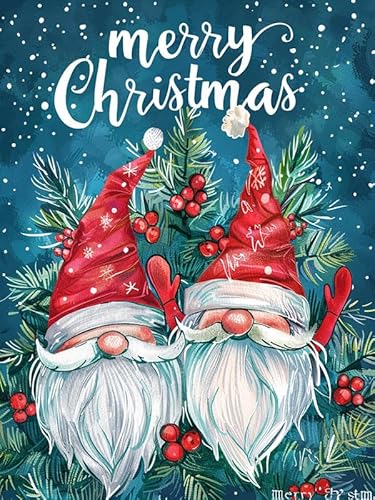 Bimkole DIY 5D Diamond Painting Kits Zubehör Zwerg, Weihnachten Diamant Malerei Kit Voll Runde Bohrer Malen nach Zahlen Malerei Stickerei Kreuzstich Diamond Dekoration 30x40cm Bimkole DIY 5D Diamond Painting Kits Zubehör Zwerg, Weihnachten Diamant Malerei Kit Voll Runde Bohrer Malen nach Zahlen Malerei Stickerei Kreuzstich Diamond Dekoration 30x40cm von Bimkole