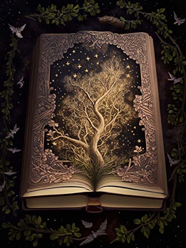 Bimkole DIY 5D Diamond Painting Zubehör Baum Des Lebens, Diamant Malerei Kit Voll Runde Bohrer Malen nach Zahlen Malerei Stickerei Kreuzstich Diamond Dekoration 30x40 cm/a70 Bimkole DIY 5D Diamond Painting Zubehör Baum Des Lebens, Diamant Malerei Kit Voll Runde Bohrer Malen nach Zahlen Malerei Stickerei Kreuzstich Diamond Dekoration 30x40 cm/a70 von Bimkole