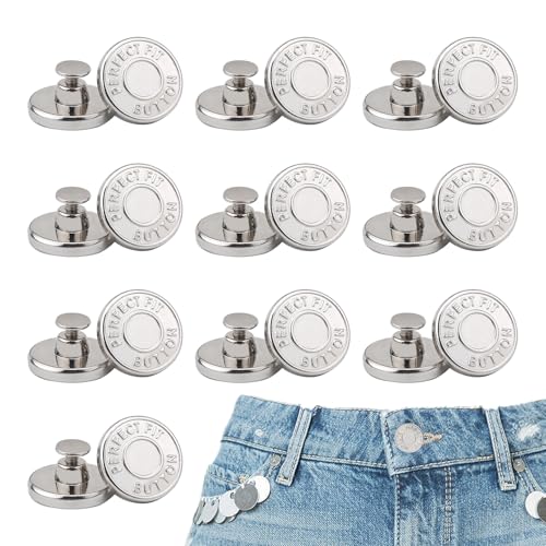 10 Stück Jeansknöpfe,Jeans Knöpfe Knöpfe Jeans,für Zum Hosenbund Enger Machen,Knopf Jeans,Jeans Knöpfe Ohne Nähen,Der-buttonshop Polsterknöpfe,Hosenknöpfe,für Clip 10 Stück Jeansknöpfe,Jeans Knöpfe Knöpfe Jeans,für Zum Hosenbund Enger Machen,Knopf Jeans,Jeans Knöpfe Ohne Nähen,Der-buttonshop Polsterknöpfe,Hosenknöpfe,für Clip von BinXiaoQin