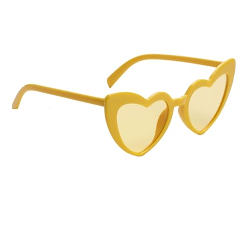 BinXiaoQin Sonnenbrille Gelb,Brille Gelbe Gläser,Damen Sonnenbrille Gelbe Gläser,Retro Sonnenbrille Festival,Vintage,Lustige Outdoor Deko für Kinder Karneval Fasching,Kostümzubehör,Sunglasses BinXiaoQin Sonnenbrille Gelb,Brille Gelbe Gläser,Damen Sonnenbrille Gelbe Gläser,Retro Sonnenbrille Festival,Vintage,Lustige Outdoor Deko für Kinder Karneval Fasching,Kostümzubehör,Sunglasses von BinXiaoQin