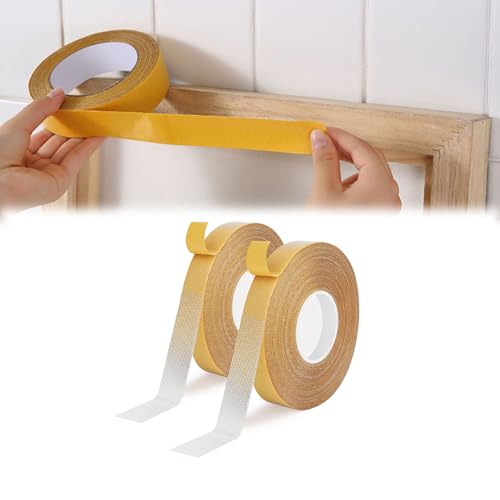 BinXiaoQin 2 Stück Starkes Doppelseitiges Klebeband Extra Stark Klebeband Doppelseitig Extra Stark Double Sided Tape Klebestreifen für Teppichklebeband Montageband Kleber Doppelklebeband 15mm x 20m BinXiaoQin 2 Stück Starkes Doppelseitiges Klebeband Extra Stark Klebeband Doppelseitig Extra Stark Double Sided Tape Klebestreifen für Teppichklebeband Montageband Kleber Doppelklebeband 15mm x 20m von BinXiaoQin