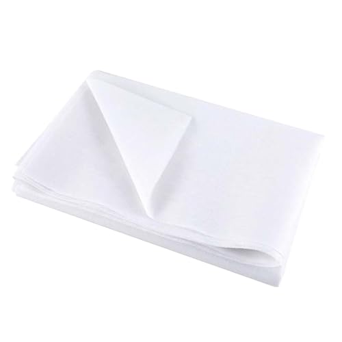 Bügelvlies 200 x 100 cm Aufbügelbarer Einlagestoff (weiß) Bügelvlies,Vlieseline Zum Aufbügeln,Vliesstoff,Bügelvlies für Taschen,Bügeleinlage,Einlagestoff,Weiß,für Bügelfalten,weiß Nähhandwerk von BinXiaoQin