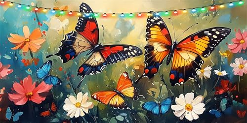 Diamond Painting Erwachsene Blume 5D Diamond Paintings xxl 100x200cm Diamant Painting Bilder Schmetterling, DIY Crystal Art Diamanten Stickerei Kreuzstich Mosaik Bastelset Erwachsene, Wanddeko B1-1189 Diamond Painting Erwachsene Blume 5D Diamond Paintings xxl 100x200cm Diamant Painting Bilder Schmetterling, DIY Crystal Art Diamanten Stickerei Kreuzstich Mosaik Bastelset Erwachsene, Wanddeko B1-1189 von Binaoung