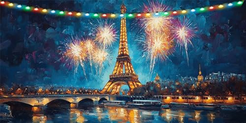 Diamond Painting Erwachsene Paris 5D Diamond Paintings xxl 60x120cm Diamant Painting Bilder Turm, DIY Crystal Art Diamanten Malerei Stickerei Kreuzstich Mosaik Bastelset Erwachsene, Wanddeko B1-1211 Diamond Painting Erwachsene Paris 5D Diamond Paintings xxl 60x120cm Diamant Painting Bilder Turm, DIY Crystal Art Diamanten Malerei Stickerei Kreuzstich Mosaik Bastelset Erwachsene, Wanddeko B1-1211 von Binaoung