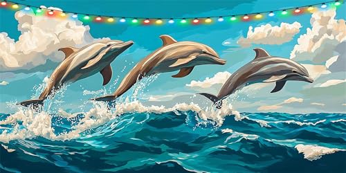 Diamond Painting Meer Diamond Painting Erwachsene Groß XXL 60x120cm, DIY Delphin Diamant Paintings Bilder, DIY Bastelset Erwachsene Mosaikherstellung Crystal Art Set, Deko Wohnzimmer Geschenk B1-1208 Diamond Painting Meer Diamond Painting Erwachsene Groß XXL 60x120cm, DIY Delphin Diamant Paintings Bilder, DIY Bastelset Erwachsene Mosaikherstellung Crystal Art Set, Deko Wohnzimmer Geschenk B1-1208 von Binaoung