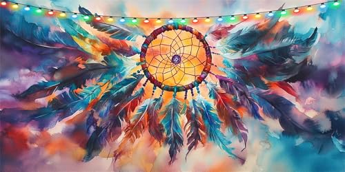 Diamond Painting Traumfänger Diamond Painting Erwachsene Groß XXL 70x140cm, DIY Bunt Diamant Paintings Bilder, Bastelset Erwachsene Mosaikherstellung Crystal Art Set, Deko Wohnzimmer Geschenk B1-1210 Diamond Painting Traumfänger Diamond Painting Erwachsene Groß XXL 70x140cm, DIY Bunt Diamant Paintings Bilder, Bastelset Erwachsene Mosaikherstellung Crystal Art Set, Deko Wohnzimmer Geschenk B1-1210 von Binaoung