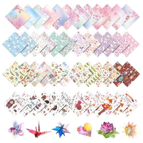 Binblin Origami Papier 15 x 15 cm,10 Farben 200 Blatt,Origami Set,Origami-Papier,Buntes Papier Faltblätter Farbiges Papier für DIY Kunst und Bastelprojekte Binblin Origami Papier 15 x 15 cm,10 Farben 200 Blatt,Origami Set,Origami-Papier,Buntes Papier Faltblätter Farbiges Papier für DIY Kunst und Bastelprojekte von Binblin