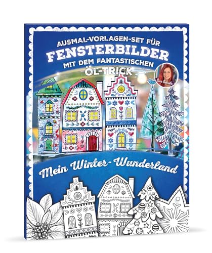 Bine Brändle - Ausmal-Vorlagen-Set für Fensterbilder mit dem fantastischen Öl-Trick - Mein Winter-Wunderland Bine Brändle - Ausmal-Vorlagen-Set für Fensterbilder mit dem fantastischen Öl-Trick - Mein Winter-Wunderland von Bine Brändle