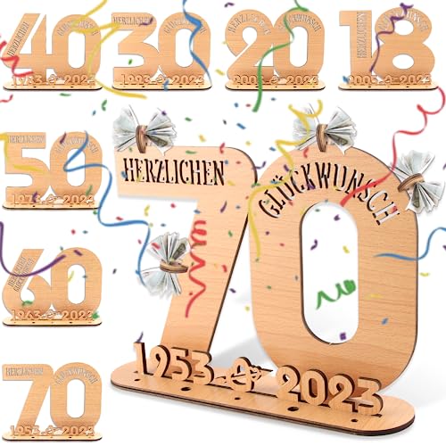 Holz-Schild Gästebuch 40, Gästebuch Geburtstag 40 Holz, Coole Geschenkideen für 40 Geburtstag, 40 Jahre Jubiläum oder Hochzeitstag (70) von Binggunyo